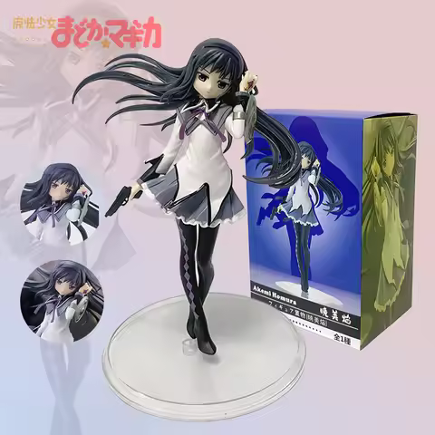 Madoka mago Akemi Homura Anime PVC modelo regalo de cumpleaños colección de accesorios juguetes rega