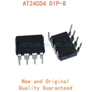 10 pces at24c04 at24c04b dip8 at24c04bn dip 24c04-10pu-2.7 dip-8 24c04 novo e original ic chipset