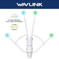 WAVLINK AC1200 Outdoor Access Point Dual Band 2.4GHz+5GHz 4x7dBi Omni Directional Antennas Weatherpr