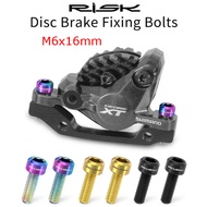 [Jet Cycle SG Stock] RISK Titanium Bolt M6x16mm / M6x18mm (4pcs)