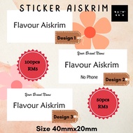 [New] Sticker Aiskrim Malaysia 🇲🇾