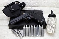 台南 武星級 iGUN M1911 手槍 CO2槍 PC 優惠組D ( COLT 45手槍MEU柯特1911科特BB槍