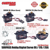 Surpass Hobby Digital Servo 9G 17G/ 25G/ for Micro Mini Servo RC