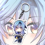 GANTUNGAN Genshin Impact Eula Game Anime Keychain - Genshin Impact Eula Keychain