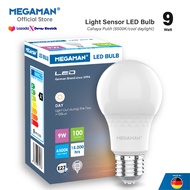 MEGAMAN Lampu Sensor Cahaya 9 dan 11 WATT Bohlam LED Megaman YTA60Z2 LS 6500K 170 - 240V Garansi 2 T