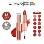 O.TWO.O Intense Color Dual-Stick 2-In-1 Liquid Matte Misty Lipstick