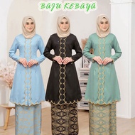 ♣BAJU KEBAYA MUSLIMAH Baju Raya SONGKET NikahTunang baju Kurung nikah perempuan murah Dress plus size nursing friendly☀