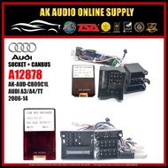 Audi A3 / A4 / TT Car Stereo Power Harness Socket Canbus For Android Player 9" / 10" - A12878