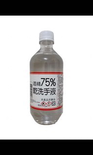 全新500ml酒精（食用級可以消毒小朋友碗盤）檢驗報告通過！Antivirus