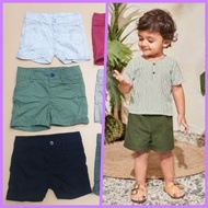 Baby thin Khaki Shorts toddler pants seluar bayi lelaki Boy bottoms 18 months - 3 years old
