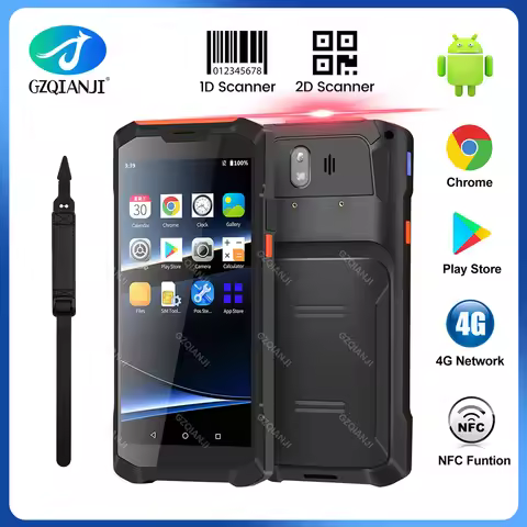 Android 12/11 PDA with NFC RAM4G ROM64G Newland Barcode Scanner 1D 2D qr NFC Reader Data Collector T