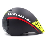 Wildside Aero TT Road Bicycle Helmet Racing Cycling Sports Triathlon TT Ultralight Bike Safety Helme