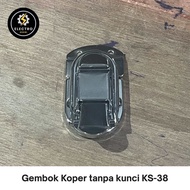 Gembok kancing koper tanpa kunci KS-38 | gembok kunci hardcase kotak box