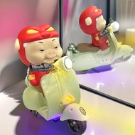 Ggbond Piggy Hero Stunt Motorcycle Toy With Squeeze And Play Function