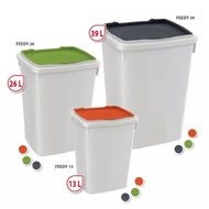 Feed Dog Food Container 13L 26L 39L Storage Box Feed Dog Cat Food