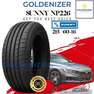 SUNNY np226 tyre tire tayar 215/60-16(tahun2022),sunny nu006 265/60-18(tahun2023),Sunny NA305 225/40