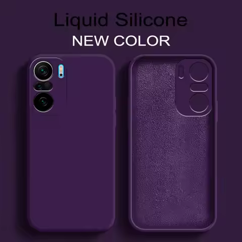 Luxury Original Liquid Silicone For XiaoMi POCO F3 F4 X3 PRO NFC X4PRO X4 GT M3 M4 PRO 4G 5G F4GT Gl