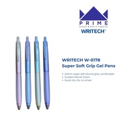 Writech W-0178 Black Ink Super Soft Grip Gel Pen