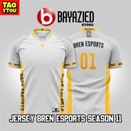 New Bren Esports T-shirt Jersey 2023 Gaming Jersey Customize CUSTOM Ml Free Nickname MPL Gaming Jersey Philippines Season 10 S10-Bren-Lang-Malakas-Esports-Jersey-Customized-Ph-Codm