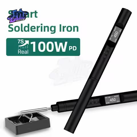 PTS200 Smart Solder Iron 100W max ESP32-S2 PD3.0 Open Source Compatible with TS100 TS101/Pine64 Pine