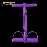 PINEAMY 2PCS Pedal Resistance Band, 4 Tube 6 Tube Resistance Band Trainer, Flexible T Handle Dual Fo