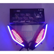YAMAHA LC135 V4 V5 V6 V7 135LC ENKEI VISS COLOR LED PILOT LAMP FRONT SIGNAL LAMPU DADA MATA GABAN