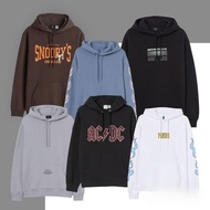 Hoodie Jaket Sweater Best Seller HM H*M all item Hoodie Acdc black Eternal blue Panini putih Snopy c