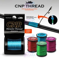 Rod Ring Binding Thread | Assist Hook Tie Thread | CNP Metallic Thread FireLock Fishing Line