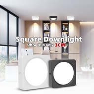 Pin Light Led Downlight Ceiling Lights Surface Mounted Square Downlight Ceiling Lamp Spot Lighting S