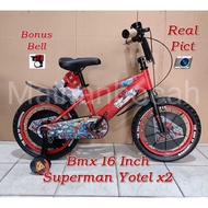COYOTE SUPERMAN YOTEL 16 INCH BMX BOYS BIKE LATESTX2 BY: ELEMENT