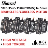 9imod Waterproof Brushless Coreless Servo 50KG 45KG 35KG 25KG Metal Gear Digital Servo for RC Model