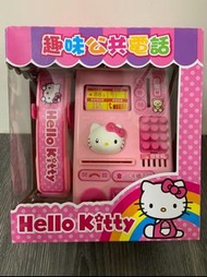 玩具兄妹】現貨! Hello Kitty趣味公共電話 正版授權ST安全玩具 凱蒂貓電話玩具 超商玩具