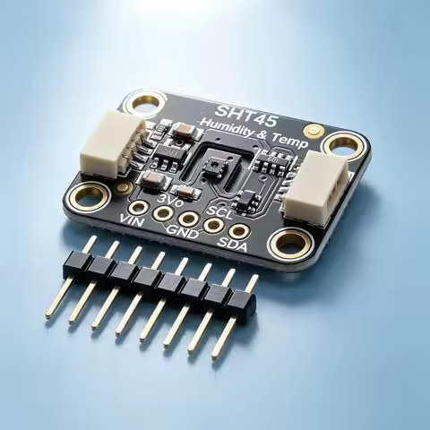 1PCS Sensirion SHT45 Precision Temperature And Humidity Sensor with PTFE Compatible with STEMMA QT/Q