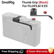 SmallRig เคสหนังสำหรับกล้อง X-E5 | ที่จับนิ้วหัวแม่มือ | แผ่นยึดรูปตัว L พร้อมด้ามจับซิลิโคนสำหรับ F