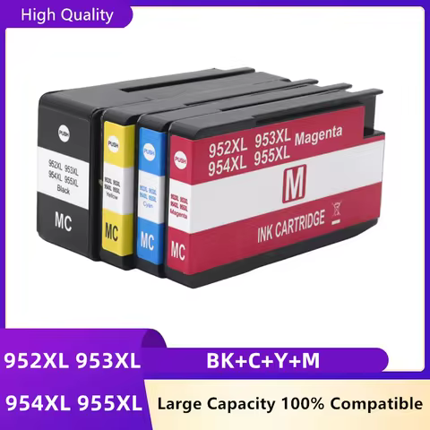 Compatible For HP 952XL 953XL 954XL 955XL Ink Cartridge Officejet Pro 7720 7730 7740 8210 8218 8710 