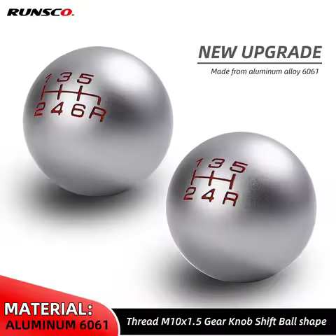 New Gear Shift Knob 5/6 Speed Matte Ball Shape for Honda Civic FD2 FN2 EP3 TYPE R DC2 DC5 Fit City S