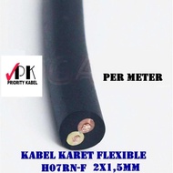 Flexible Rubber Cable PEGASUS CABLE H07RN-F 2x1.5 2x1.5mm (100 Meters)