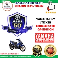 1 x Yamaha HLY Sticker Emblem 50th GP Edition - 55C-F1578-20-00