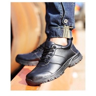 Ultra-light Safety Shoes Waterproof Anti-Slip Steel Toe Safety Shoes Construction Site Breathable Deodorant Steel Toe Shoes Anti-Smashing Anti-Stab Outdoor Work Shoes Wear-Resistan