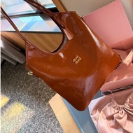 Isetan Limited Tote Bag Genuine Leather Cowhide Original Single Female Bag Large Capacity Commuter M