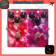 Leqtique 2-in-1 Overdrive/Distortion Effect Pedal RED 9/9