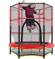 BZLLW Kids Trampoline with Safety Enclosure - Indoor or Outdoor Trampoline for Kids,Indoor/Outdoor Bungee Jumping Bed