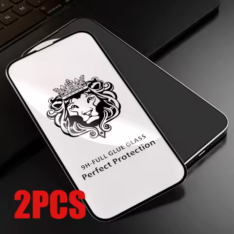 1-2PCS 9H Protector For Samsung S24 S23 Ultra S23 S21 S20 FE Tempered Glass Samsung A55 A54 A53 A52 