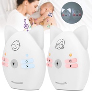 Two‑Way Audio Baby Monitor Children\s Night Light Wireless Voice Monitor Baby Night Light with Sound Reminder Alarm Digtal Audio Baby Monitor Portable Wireless Two‑Way Infant Monitor