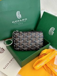 💕折扣 💕 人手必備經典滿印Matignon多功能拉鏈鑰匙零錢包 | Goyard Matignon Mini Zip Key & Coin Pouch|