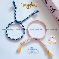 Rapunzel Couple Bracelet Free Box Free Sticker / Braided Bracelet Model Rapunsel Tangled