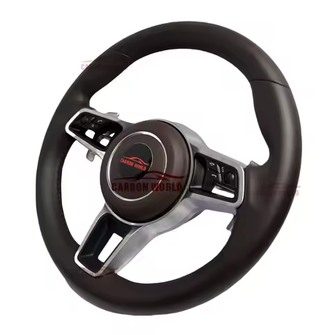 Steering Wheel For Porsche 718 Cayman Boxster Panamera Macan Cayenne Taycan 911 958 992 997 970 971 