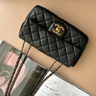 割愛出清::CHANEL:: 復古金釦CF19公分 口蓋包 平替COCO20