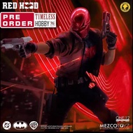 RM590 Mezco 76224 Red Hood 1/12 Scale Articulated Action Figure Authentic Version Batman Police Offi