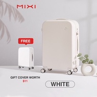 Mixi 24นิ้วผู้ชายผู้หญิง PC กระเป๋าเดินทาง Check-In กันน้ำ TSA 360 Universal Spinner ล้อสวมใส่รถเข็นกระเป๋าเดินทางฟรี M9236